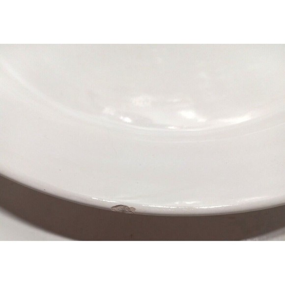 Vintage Cheese Butter Dish Domed Serving White Ceramic Fruits Florals - Picture 6 of 9